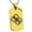 Gold, variant on Stainless Steel Obata Samurai Crest Engraved Dog Tag Pendant Necklace