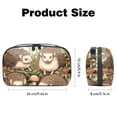 thumbnail image 5 of Hedgehog Waterproof Oxford Cloth Travel Organizer for Electronic Devices with USB Pouch, Charger Pouch, Charger Bag Organizer, and Phone Cable Organizer, 5.9x9.44x3.14 in, 5 of 6