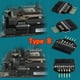 thumbnail image 3 of Adaptador USB 3.0 de 20 pines a USB 2.0 de 9 pines Convertidor de conector de panel frontal (B), 3 of 8