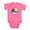 Raspberry, variant on CafePress - ALICE MAD HATTER Unbirthday Pink Copy Baby Bod - Cute Infant Bodysuit Baby Romper - Size Newborn - 24 Months