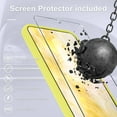 thumbnail image 4 of KOMI for Google Pixel 8a Case, Silicone Phone Case with 1 Screen Protector, Soft Anti-Scratch Microfiber Lining, Full Body Shockproof Slim Cover Support Wireless Charging, Yellow, 4 of 5