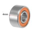 thumbnail image 3 of ABEC-7 Hybrid Ceramic Ball Bearing, 440C Stainless Steel Race Ceramic Ball S693C-2OS (3*8*4), 3 of 4