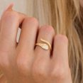 thumbnail image 4 of Fashion Snake Ring for Men Women Adjustable Open Finger Adjustable Open Finger Ring Jewelry Minimalist Accessories Gift, 4 of 8