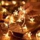 thumbnail image 4 of Luces de hilo florales USB 20 LED 9,84 pies - Luces de flores de alambre de cobre flexible para decoración interior, bodas, fiestas, patios y fiestas, 4 of 7