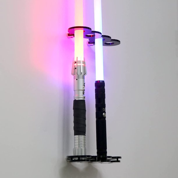 Lightsaber Wall Mount Vertical Lightsaber Holder Acrylic Lightsaber