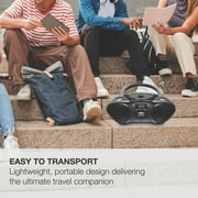 iLive Portable Bluetooth Boombox with FM Radio, IBC233B