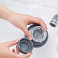 thumbnail image 4 of Pressurized Automatic Liquid-Dispensing Dish Washing Brush, 1Pc Handle + 1Pc Replacement Ball, Kitchen Cleaning Scrubber For Stove & Cookware, Non-Scratch Wire Ball Scrubber, 4 of 6