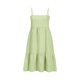 thumbnail image 4 of Vestido de Camisa Cuadrada para las Mujeres A-Línea Correas de Hombro Mini con Borde de Volantes, Vestido de Bolsillo Lateral Casual para Primavera Verano Otoño Diario Y Fiesta, 4 of 8