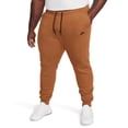 thumbnail image 6 of Men's Nike Sportswear Tech Light British Tan/Black Fleece Joggers - 2XL, 6 of 10
