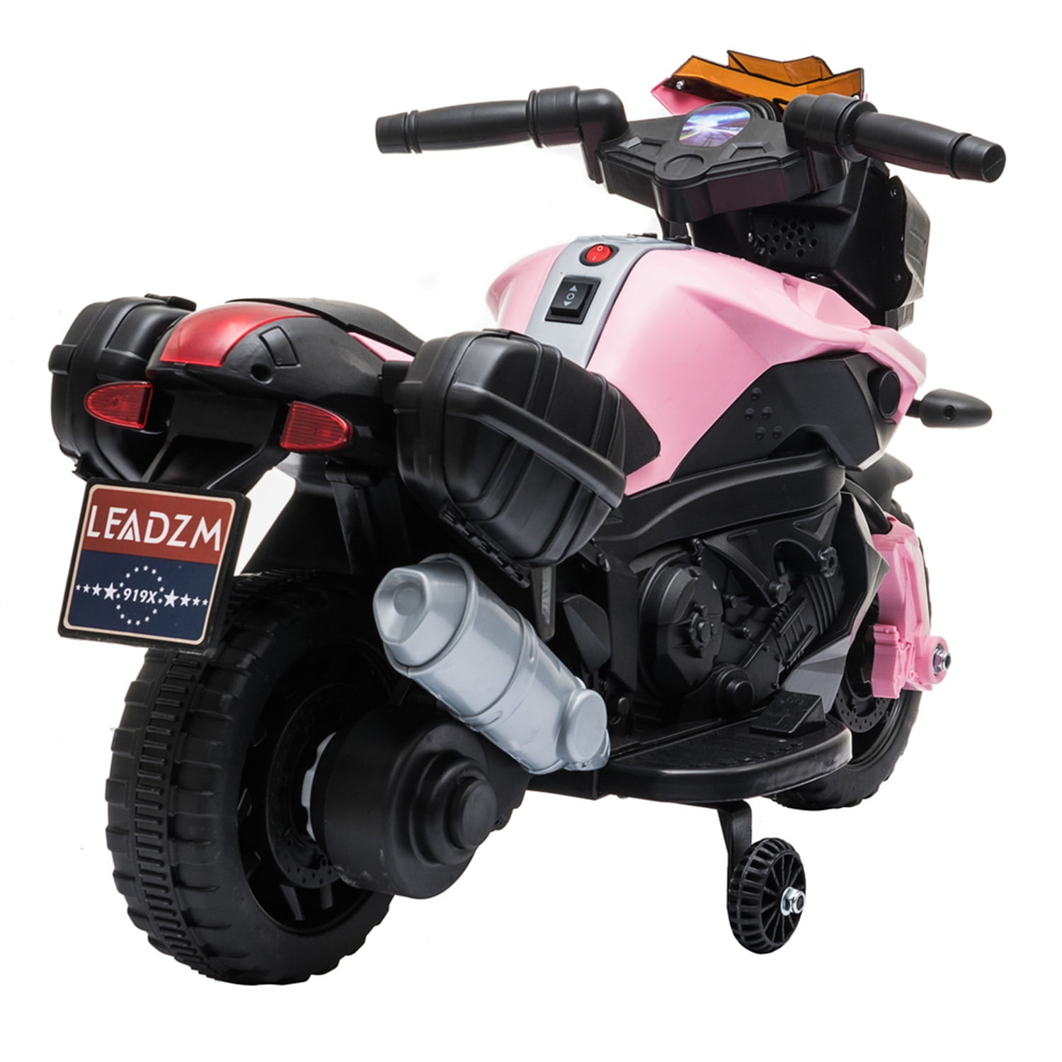 Lowestbest 6V Kids Electric Motorcycle, Kids Ride on Motorcycle, Battery Powered 4 Wheels Motorcycle Toy for Children Ages 1-5 Lowestbest 6V Kids Electric Motorcycle, Kids Ride on Motorcycle, Battery Powered 4 Wheels Motorcycle Toy for Children Ages 1-5