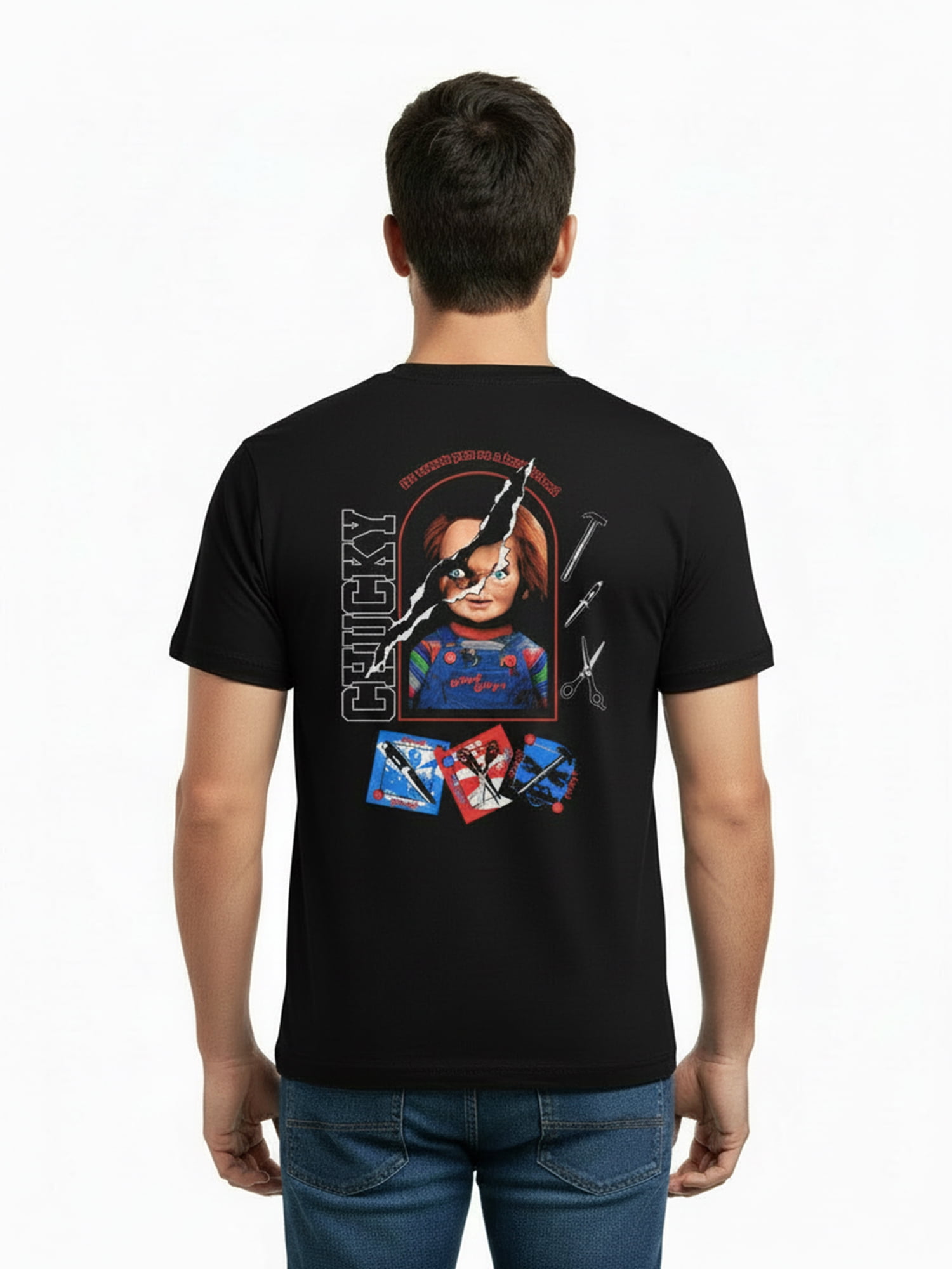 Chucky, Unisex Short Sleeve Graphic Tee, Sizes S-3XL
