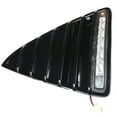 thumbnail image 5 of Front Left Lower LED Bumper Grille Light Cover - Black Painted Finish-Front Left Lower LED Bumper Grille Fog Light Cover, 5 of 5