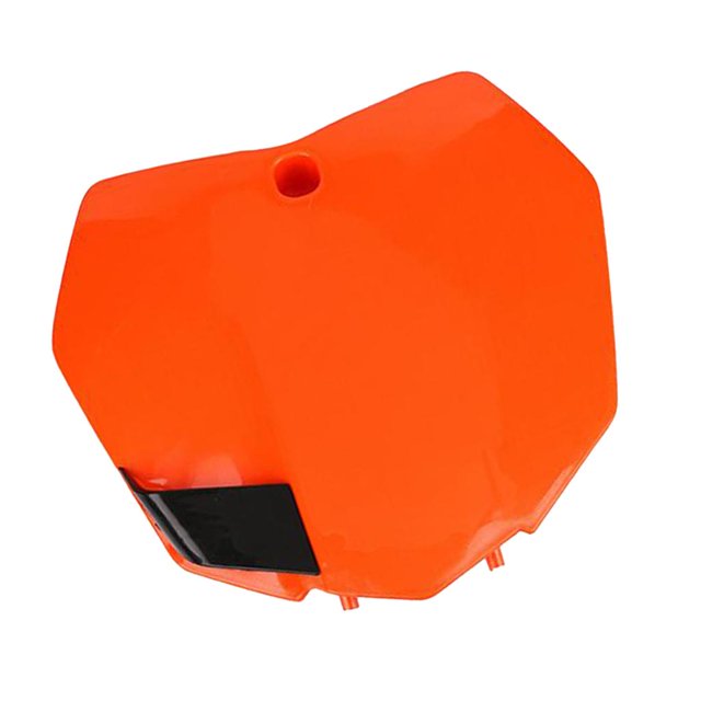 Placa de matrícula delantera, soporte naranja para XCF SX SXF 125 250 350 450 Baoblaze Placa de matrícula de motocicleta