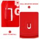 thumbnail image 3 of unbranded Caja Para Llaves De Con Para Pared Y Almacenamiento Seguro Rojo, 3 of 6