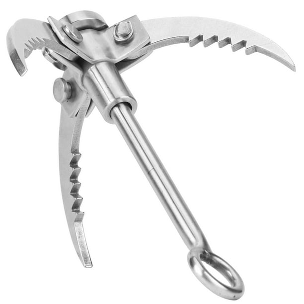 Noref Rock Climbing Grappling Hook,3 Claws Grappling Hook,3 Claws
