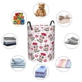 thumbnail image 4 of Fotbe Caring Cow Cesto de Ropa con Asas, Cesto Impermeable de Gran Capacidad, Bolsa de Lavado para Dormitorio, Cesto de Ropa con Ruedas y Asas-Small, 4 of 6