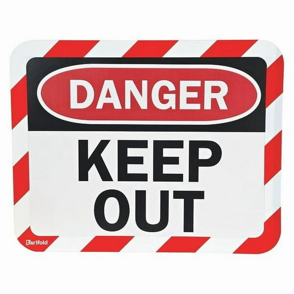 Tarifold Sign Holder,9 3/4 in x 12 1/8 in,PVC,PK2 P194993KP