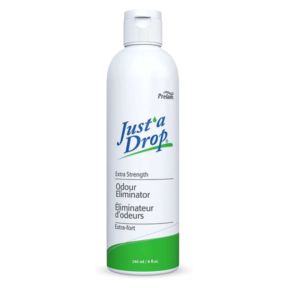 Prelam Just a Drop Odor Eliminator, Toilet Freshener, Extra Strength, 8 oz