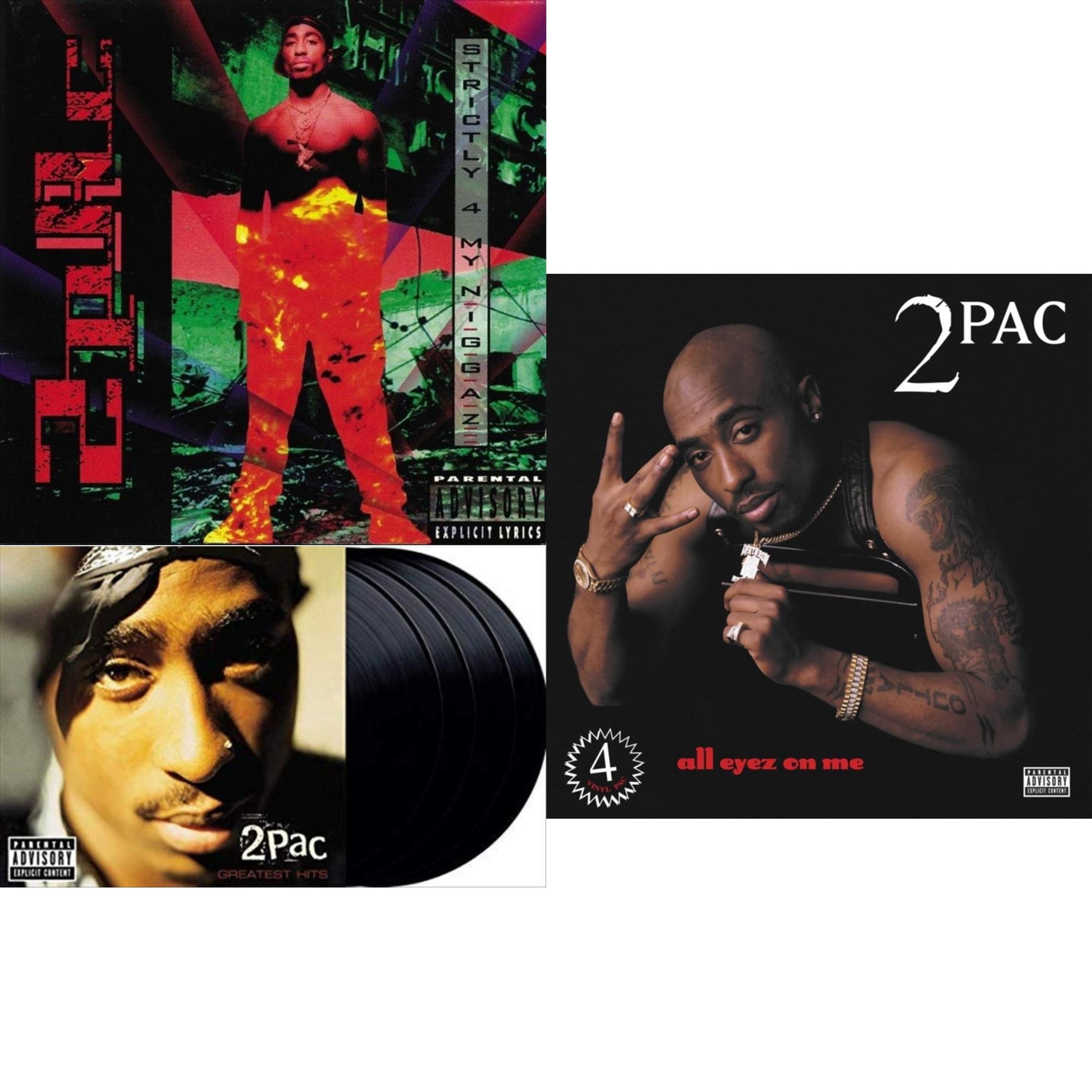 Until The End Of Time(X) (4LP) & All Eyez On Me (4LP) - Walmart.com