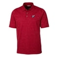 thumbnail image 2 of Men's Cutter & Buck Red Reading Fightin Phils Big & Tall DryTec Advantage Tri-Blend Space Dye Polo, 2 of 3