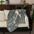 thumbnail image 7 of YUEHAO Christmas Throw Blanket, Throw Blanket, Winter Glow in The Dark Warm Blanket, Christmas Tree Pattern Blanket, Soft Warm Comfortable Blanket, Glowing Blanket On The Baby Soft Blanket (Gray, M), 7 of 7