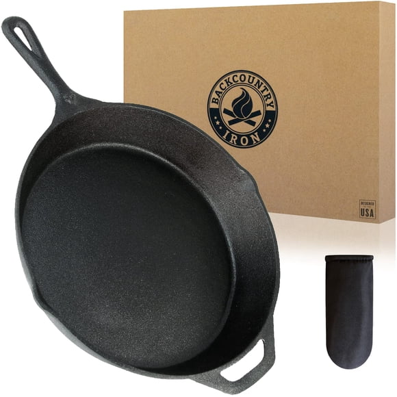 Skillet Backcountry Iron, 30 cm, hierro fundido presazonado