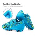 thumbnail image 4 of Tacos de Fútbol Infantil DREAM PAIRS Talla 9 Azul Real Neón, 4 of 5