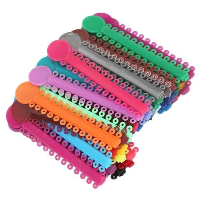 Lazos de ligadura de ortodoncia dental, 40 piezas Ligadura de ortodoncia dental Bandas de anillo de ligadura de ortodoncia Bandas de ligadura de ortodoncia Rendimiento inigualable
