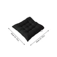 thumbnail image 5 of Tuvgenk Black Seat Cushion Pressure Relief Car Chair Cushion Pad Soft Comfortable Polyester Square Seat Pad Home Use, 5 of 5
