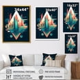 thumbnail image 4 of Designart "Mid Century Minimalistic Approach I" Minimalism Canvas Wall Art, 4 of 5