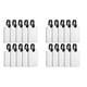 thumbnail image 1 of 20X Etiquetas de Equipaje de Sublimación Transferencia de Etiqueta Nombre de PU Etiquetas de Maleta en Titular, 1 of 5