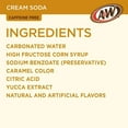 thumbnail image 4 of A&W Root Beer Classic Timeless Taste Softdrinks, 12 Fl Ountc (Cream Soda (Zero Sugar), Root Beer (Zero Sugar) Pack of 4, 4 of 5