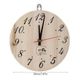 thumbnail image 4 of 8in Wooden  Clock, Timer Clock For ,  Accessories, Decorative  Clock, Decor Accessories & Ornaments For Home, 4 of 8