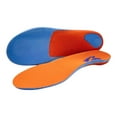 thumbnail image 2 of Cadence Insoles Orthotic Shoe Insoles ((B) Men 3.5-4.5, Women 4.5-5.5, Orange), 2 of 4