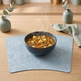 thumbnail image 3 of Unique Bargains Set of 6 Place Mat Faux Leather Table Placemat Washable Light Blue 19x12in, 3 of 7