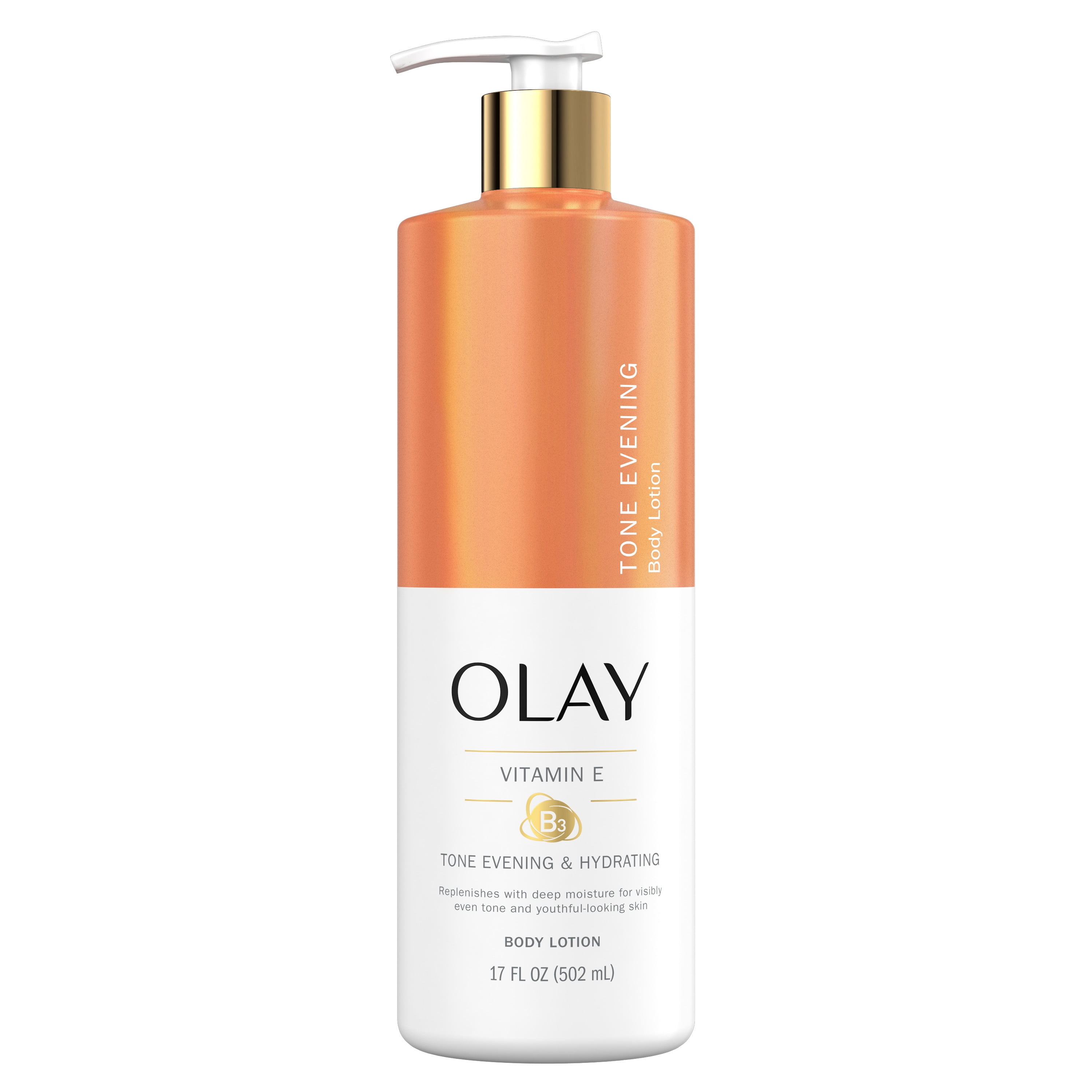 Olay Tone Evening & Hydrating Body Lotion 17oz - Vitamin B3 & E Enriched Beauty Moisture - Walmart.com Olay Tone Evening & Hydrating Body Lotion 17oz - Vitamin B3 & E Enriched Beauty Moisture - Walmart.com