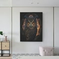thumbnail image 6 of Gaeub Classical Style Brown Owl Print Canvas Wall Art for Bathrooms Bedroom,Wall Decor,Framed Artwork for Wall,Modern Wall Decorations Prints Picture,Home Decor Wall Pictures 30" x 40", 6 of 8