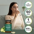 thumbnail image 5 of Prominent Nutrition Bergamot Phytosome, Clinically Researched Vazguard Citrus Bergamot Extract for Cholesterol and Heart Health Support, Enhanced-Absorption Supplement, 500 mg, 60 Capsules, 5 of 7