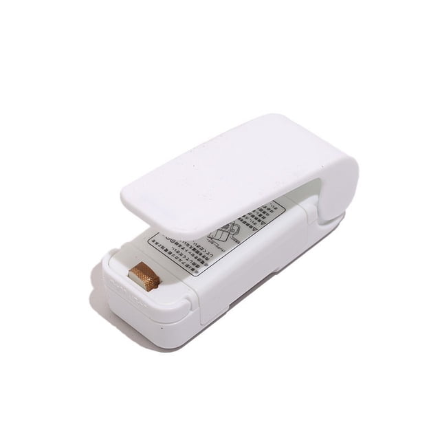Máquina de sellado de plástico para el hogar, pequeña máquina de sellado de bocadillos, máquina de sellado de bolsas de plástico a presión manual portátil