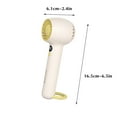 thumbnail image 3 of ASXITE Fans that Blow Cold,Handheld Fans,New Handheld Fan. Rechargeable Portable Mini Fan With Hook Digital Display Handheld Small Fan, 3 of 6