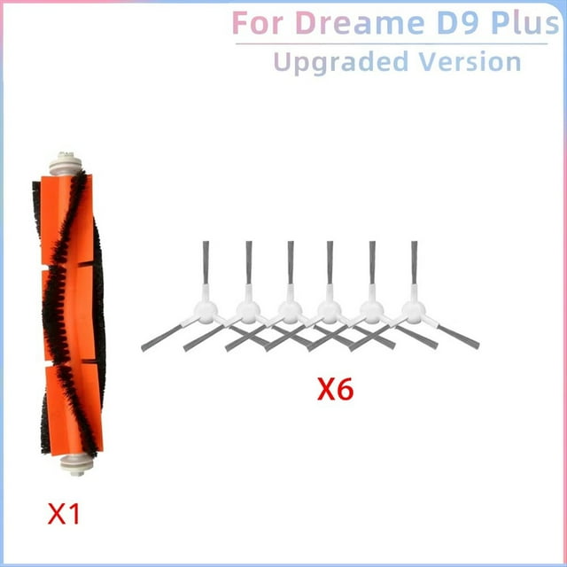 Repuestos para Aspiradora Robot para D9 Plus, Accesorios, Cepillo Lateral Principal, Piezas de Aspiradora.