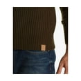 thumbnail image 4 of Weatherproof Vintage Mens Ribbed Toggle Shawl-Collar Sweater (Military Olive, S), 4 of 4