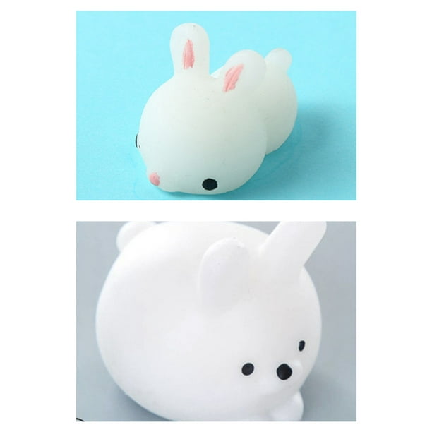 Squeeze Stress Relief Toy Animal Squishy Toy Soft PVC Décompression Toy  Party Favor For Office HouseholdRabbit 