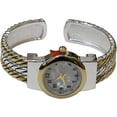 thumbnail image 2 of Blekon Collections Women's Petite Mother of Pearl Rope Bracelet Cuff Watch - Adult Female, 2 of 5