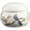 A, variant on 1Pack Mini Ceramic Tea Canister – Handpainted Bird & Peach Blossom Design, 2.16″ Diameter, Airtight Lid for Tea, Spices or Small Trinkets 