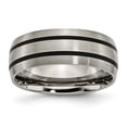 thumbnail image 1 of Bague Anneau en Titane 8 mm Mariage, 1 of 10