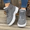 thumbnail image 2 of Rokment Platform Snow Boots for Women with Fleece Lined 2025 Winter Thermal Chunky High Top Fashion Sneakers Combat Ankle Booties, 2 of 7