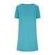 thumbnail image 4 of Puntoco Vestido Manga Corta Talla Grande Color Liso Azul S,Regalos Para Mujer Joven, 4 of 5