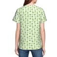 thumbnail image 7 of Wukai Green Avocado Youth Unisex Short Sleeve T-Shirt for Boys, Girls, Teens, and Kids-X-Large, 7 of 7