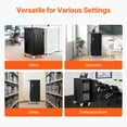thumbnail image 6 of VEVOR Charging Cart, 16 Device Mobile Charging Station, Up to 15.6 in Screen Size, Office and Classroom Mobile Charging Cart, for Chromebook, Tablet and Laptop, 6 of 9